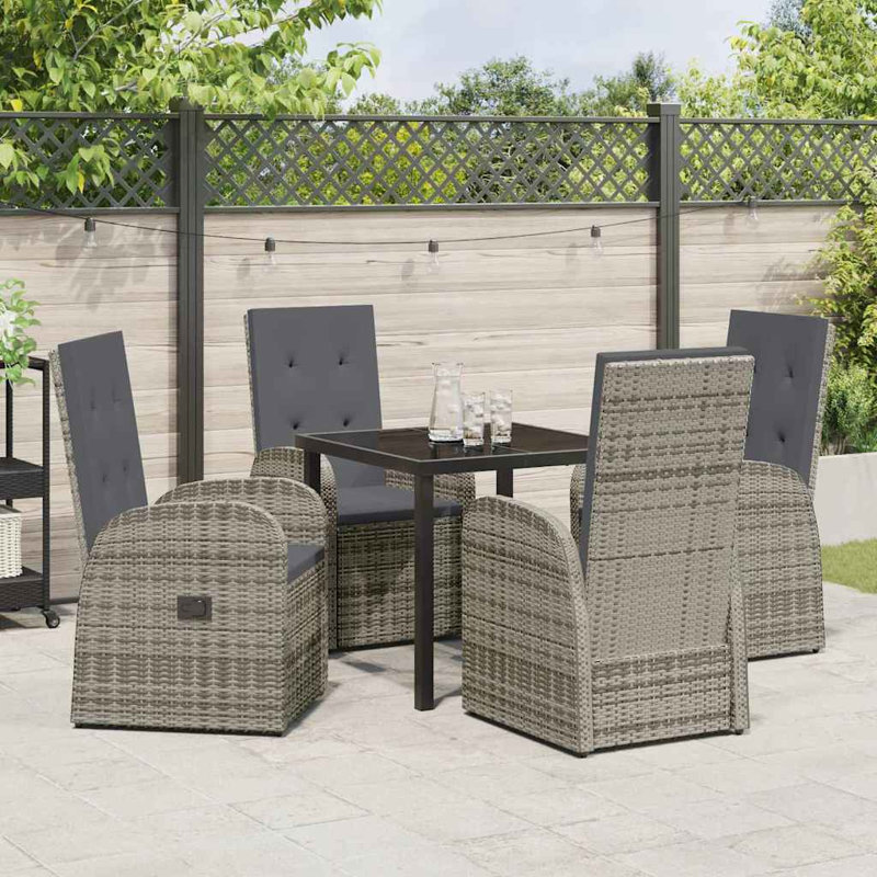 4 - Person Patio Dining Set with Square Table