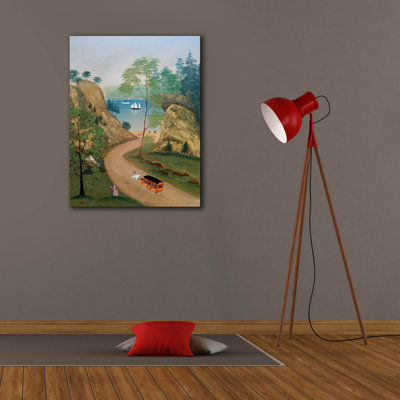 Epic Graffiti 'Hudson River'  by C Munro Canvas Wall Art, 26" x 34"