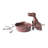 Komari Outdoor Metal Sculptural Fountain