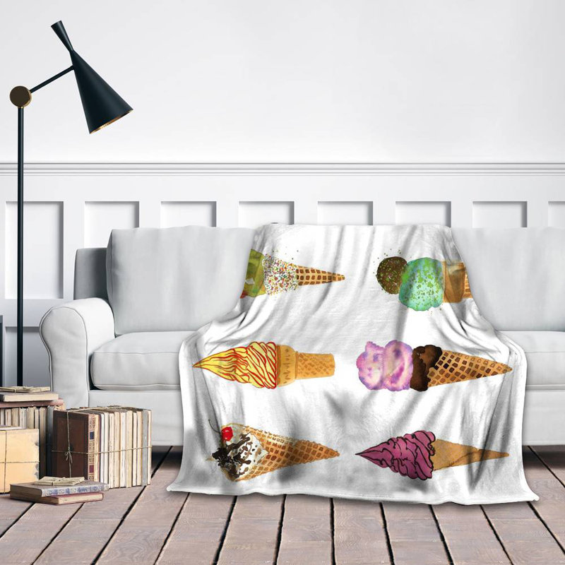Blanket Prints Hand Woven Throw Blanket