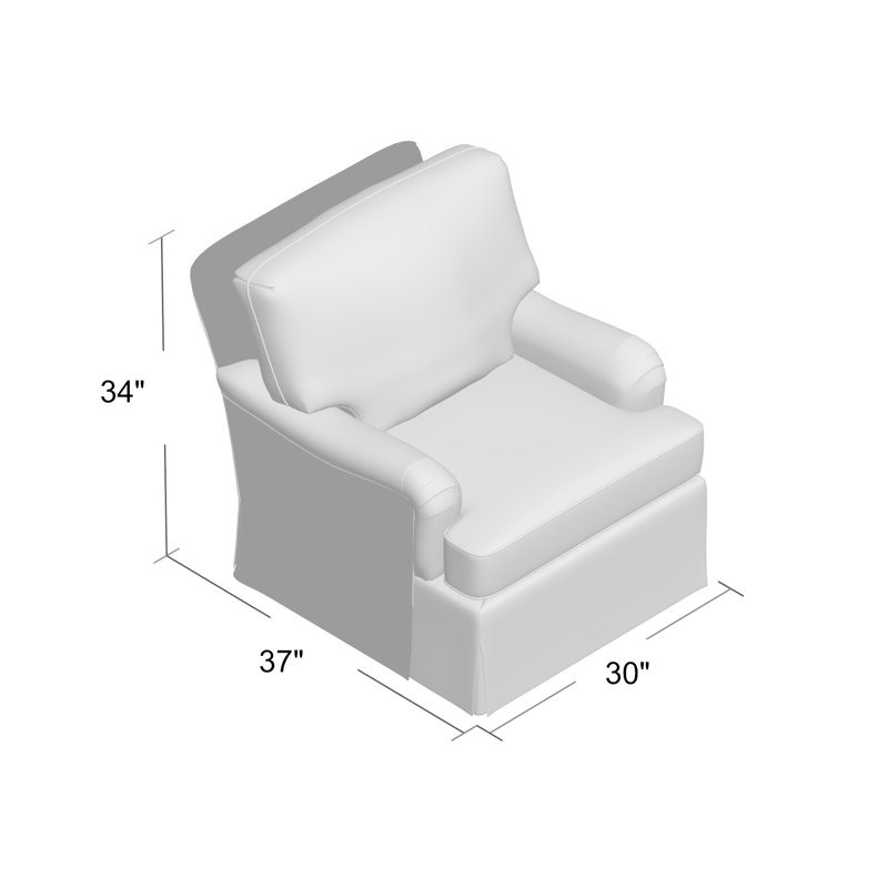 Fauteuil Madison, Ivoire Arianna