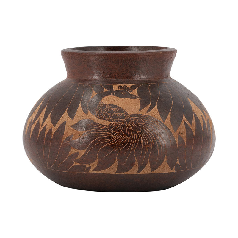 D11X8" Terracotta Vase