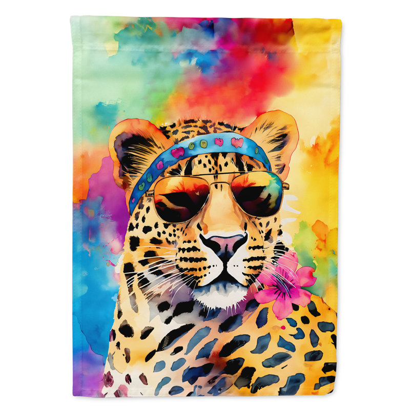 Drapeau de jardin hippie