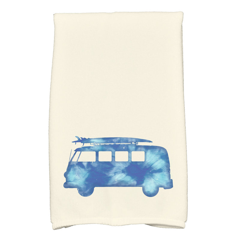 Wally Hand Towel, Blue
