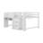 Full Low Loft Bed With Desk, Cabinets, Bookcase & Whiteboard-1769301205