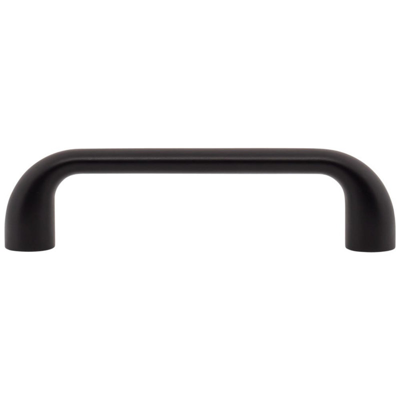 Loxley Bar Pull, Matte Black, 3 3/4"