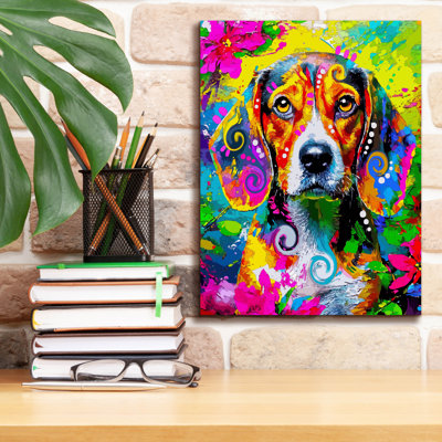 «The Timid Beagle» par Dean Russo