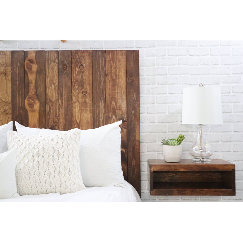 Davel Solid Wood Headboard, California King, Sugar Mix