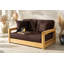 Montford Teak Loveseat with Cushions-1642054031