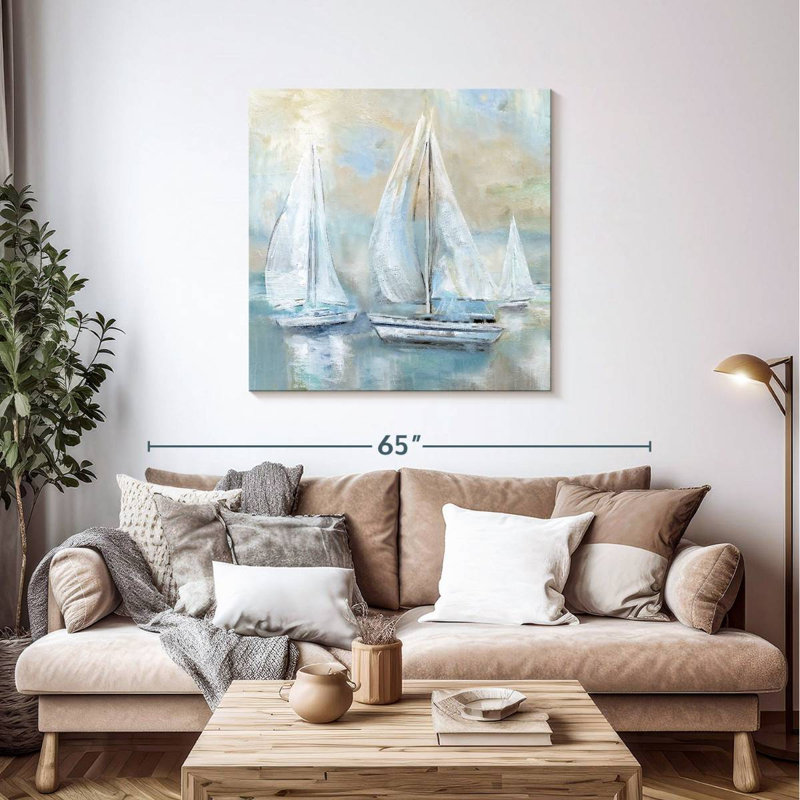 Sail Afar, 39" H x 39" W