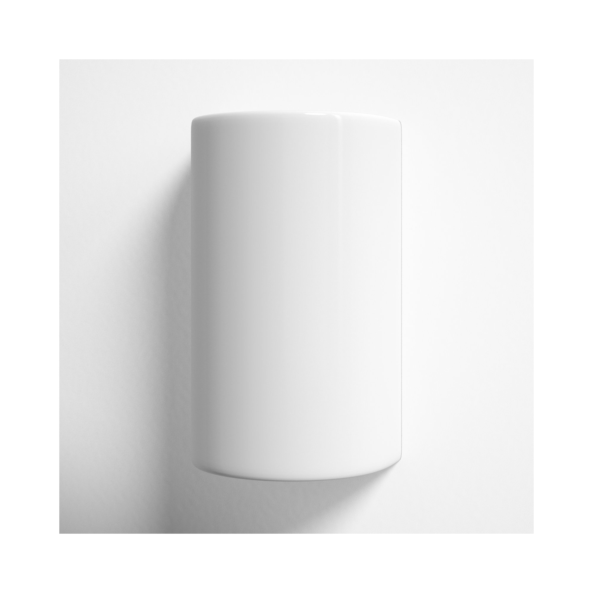 Pacursa Ceramic Dimmable Flush Mounted Sconce, Incandescent (Not included), Rust Patina, 9.5" H x 5.75" W x 4.5" D