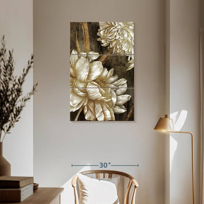 Harnek Golden Grace I, 57" H x 36" W