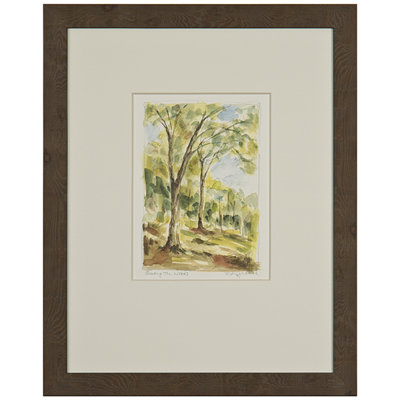 Among The Woods Print by Daughdrill