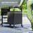 Dakota Fields Bar Cart with Metal Outer Material
