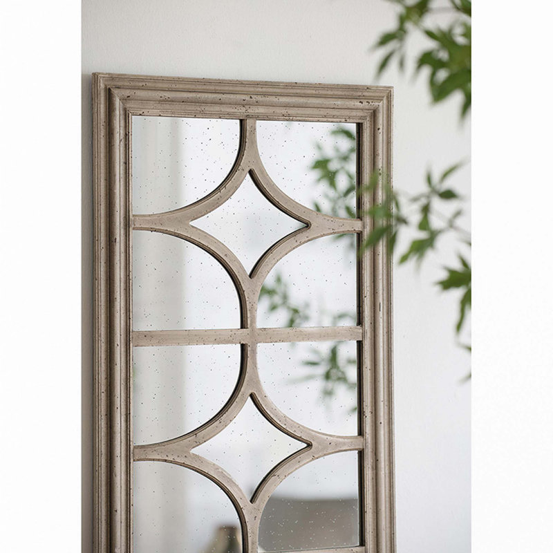 Miroir rectangulaire 28 po x 59 po Glister