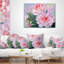 Pivoines à part entière - Coussin imprimé floral-89816112-89816108