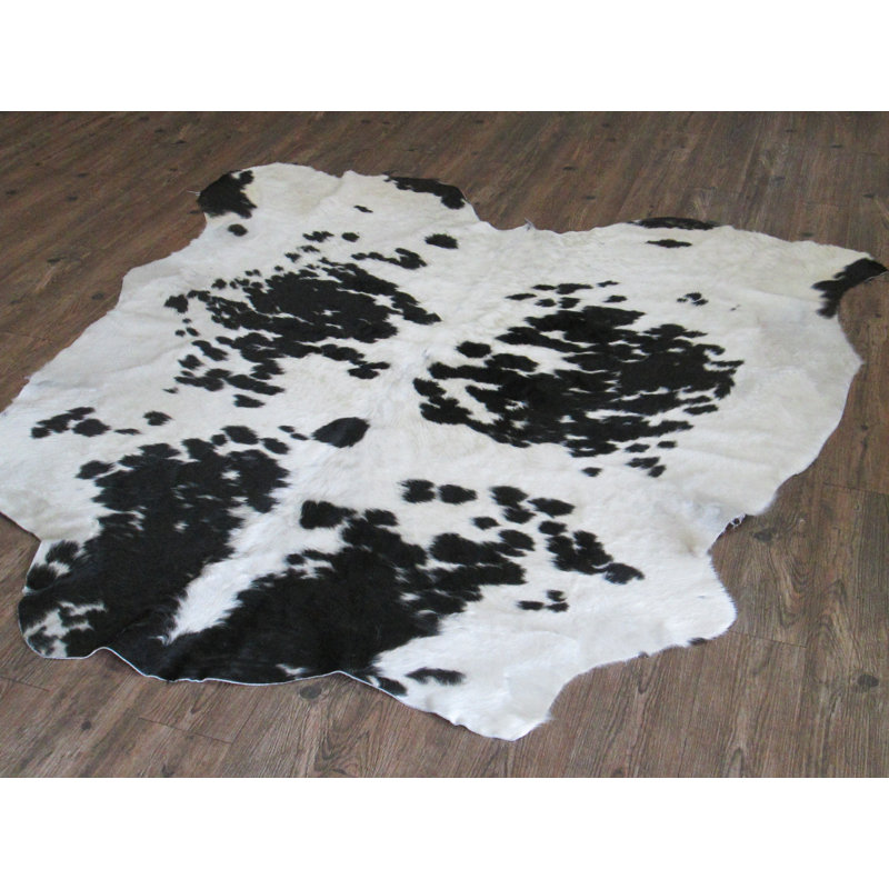 Delvale Cowhide Animal Print Indoor Rug