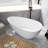 59'' x 29.5'' Soaking Solid Surface Bathtub