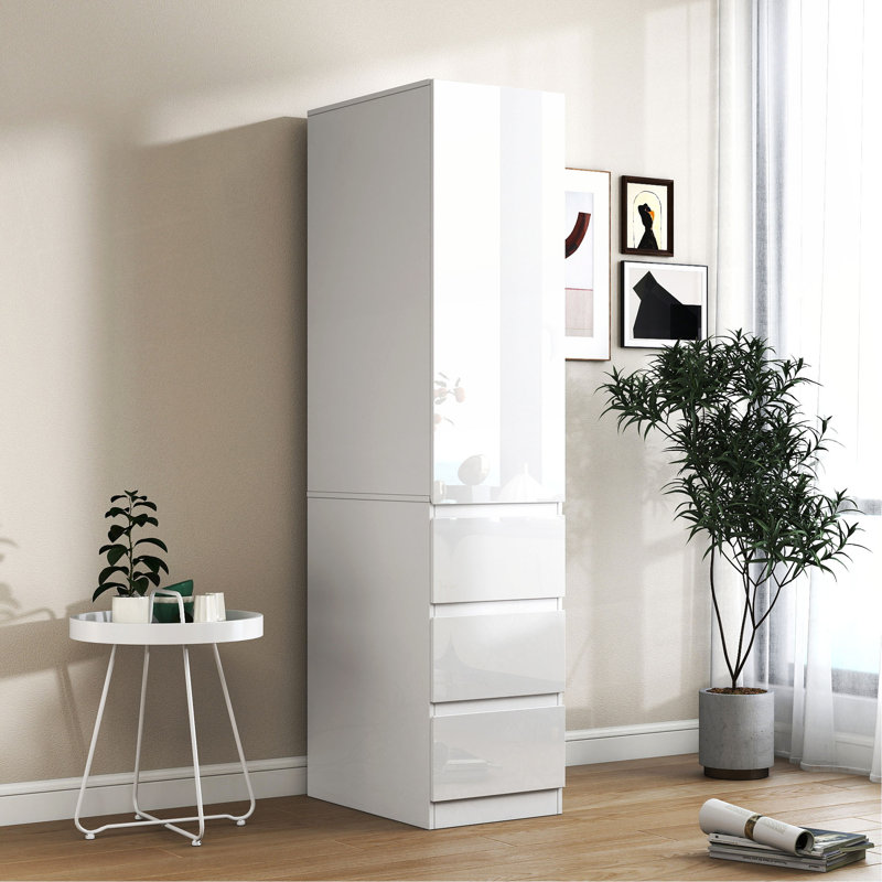 Armoire de rangement pour garde-manger, garde-manger avec portes, tablettes et tiroirs