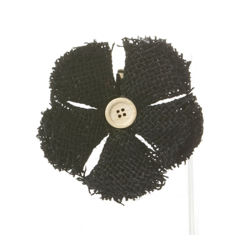 Tige de coton en toile de jute