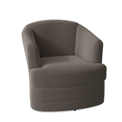 Magdaline Greyson 29" Wide Swivel Barrel Chair