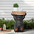 Dingen Concrete Top End Table