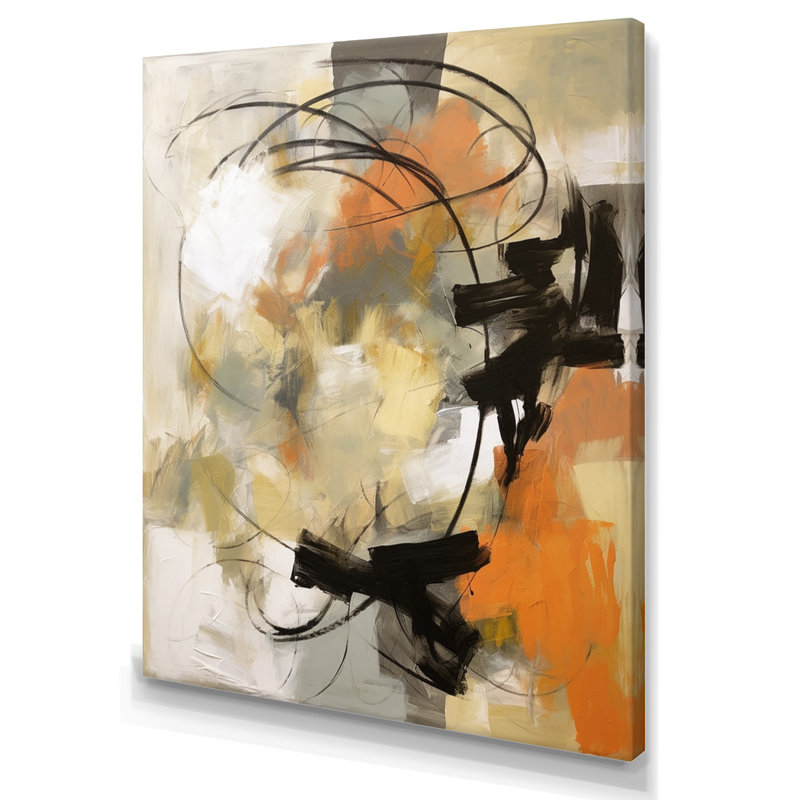 Mid Century Chromatics III sur impression sur toile, H 44 po x l 34 po x P 1,5 po, Toile tendue