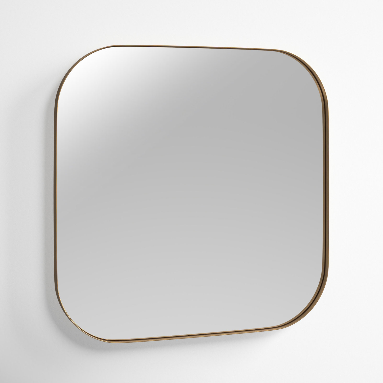 Slade 24" Accent Mirror, 24" x 24", Gold