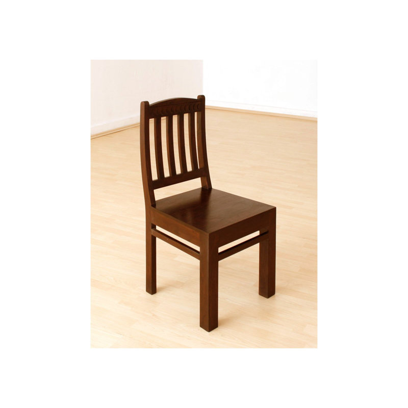Oxford 46cm H Solid Wood Slat Back Side Chair