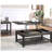 Grey Rectangular End Table