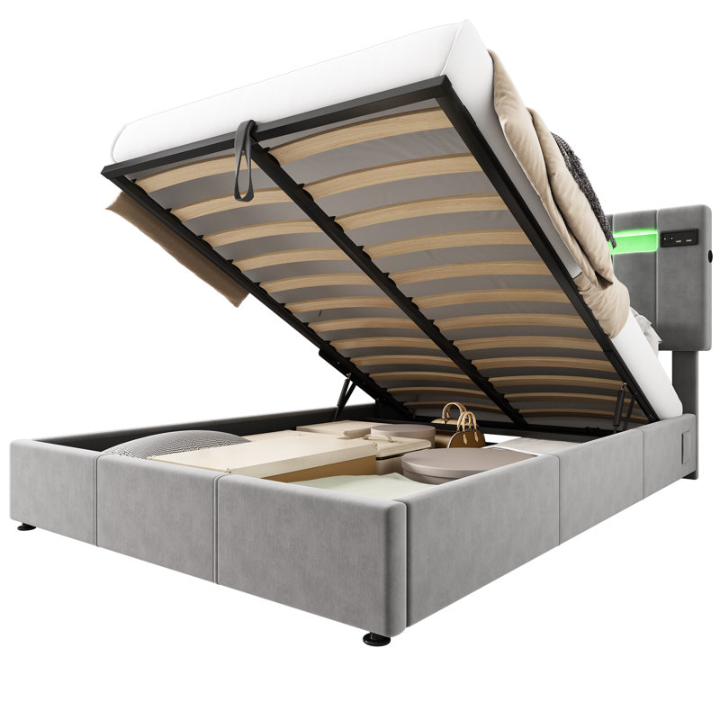 Solid Wood Bed
