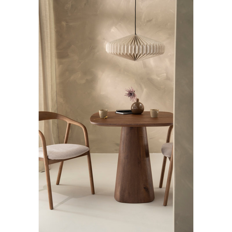 Aron Square Solid Wood Dining Table