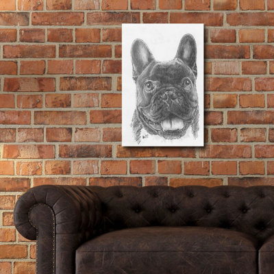 «French Bulldog 3» par Barbara Keith, impression non encadrée