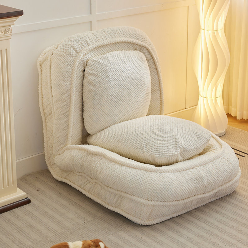 Human Dog Bed ,Lazy Haloa Couch ,5 Adjustable Position,Sit,Sleep,Fold,Suit To Put In Bedroom, Living Room ,Space Saving Design