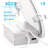 6'' Selectable Color Temperature Dimmable Air-Tight IC Rated LED Canless Recessed Lighting Kit