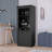 Bar Cabinet With 4-Bottle Rack, Upper Glass Holder And Dual Door Design-529255987