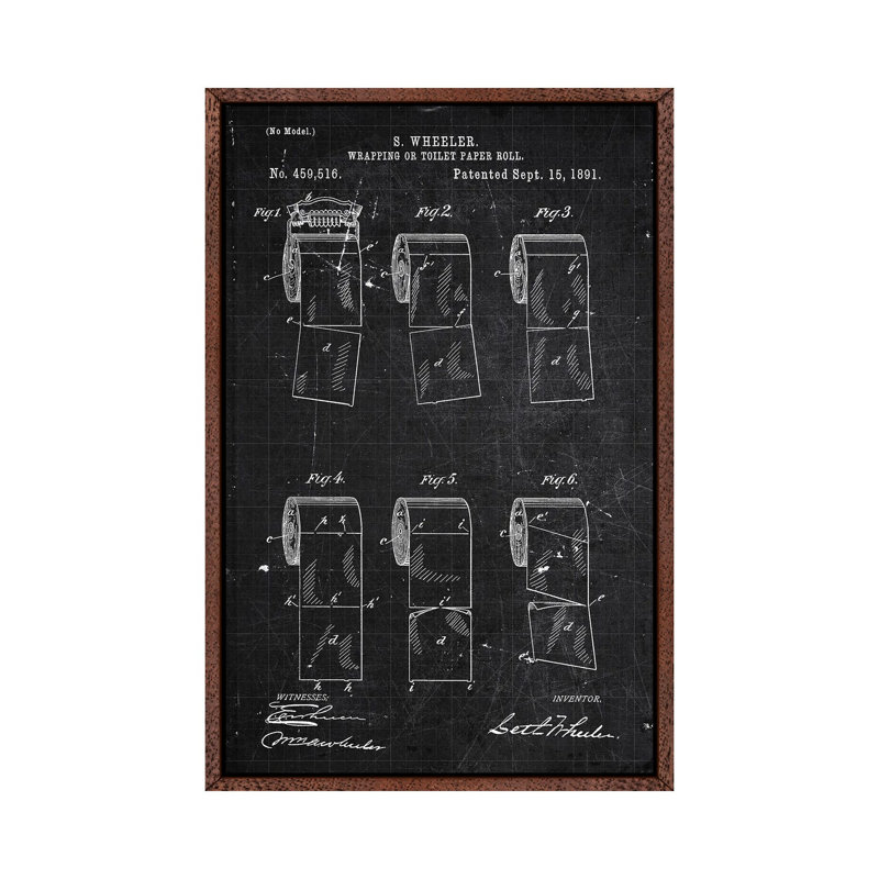 Wrapping Toilet Paper by Joseph Fernando - Gallery-Wrapped Canvas Giclée on Canvas, 101.6 cm H x 66.04 cm W