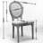 French Country Style 37.7-inch-High Dining Chairs, Set of 2; Rattan Oval-Back Chairs, Solid Wood Dining Chairs-1912009555-1908861279-1908861276