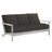 Kennebunkport Aluminum Sofa - Oyster-385755937-385755948-385755936