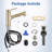 Single Handle Stainless Steel Bathroom Sink Faucet with Pull-Out Sprayer-115744895