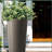 2 Pack Tall 21.7 in Planters for Outdoor Plants Modern Tall Square Planter Box Indoor Outdoor Porch Patio Flower Pot Modern Big Tapered Matte Tree Flower Pot for Garden-1173758645