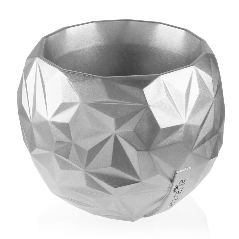 Handmade Pot Planter, Silver