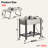 Haigh End Table with Removable Laptop Desk and Charging Stations-231917265