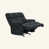 Polyester gris foncé est en rupture de stock