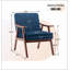 Mid-Century Modern Chair, Living Room Chair with Solid Wood Frame-1451129985