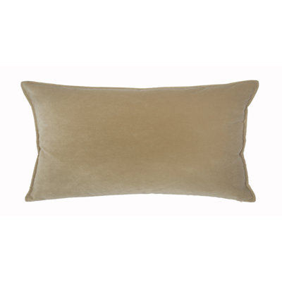 Franklin Washable Velvet Square Pillow Cover & Insert 
