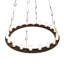 Rustic Lodge 20 - Light LED Chandelier