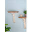 Tablette murale en bois patiné