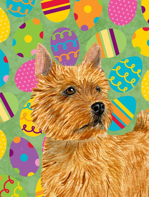 Drapeau de jardin Atara, Norwich Terrier