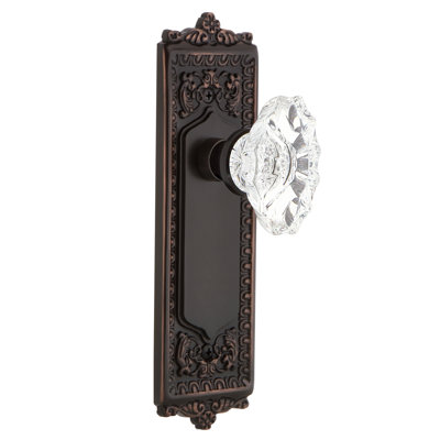 Egg & Dart Plate with Chateau Door Knob